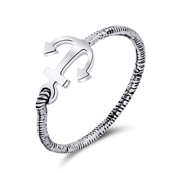Anchor Twist Rope Ring NSR-817